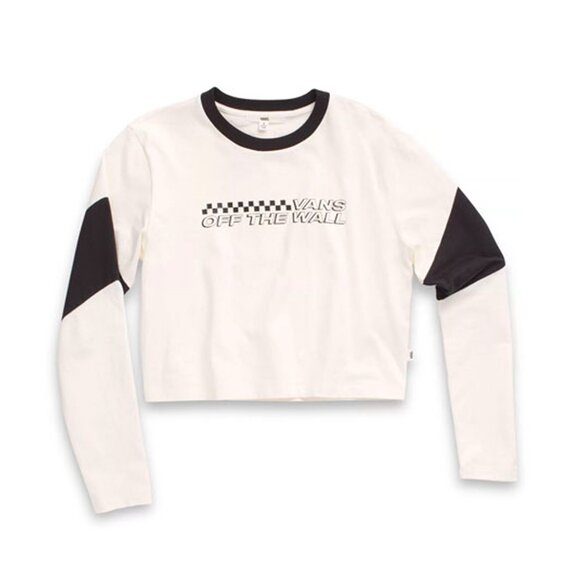 vans rider tri crew women White New - Picture 2 of 5